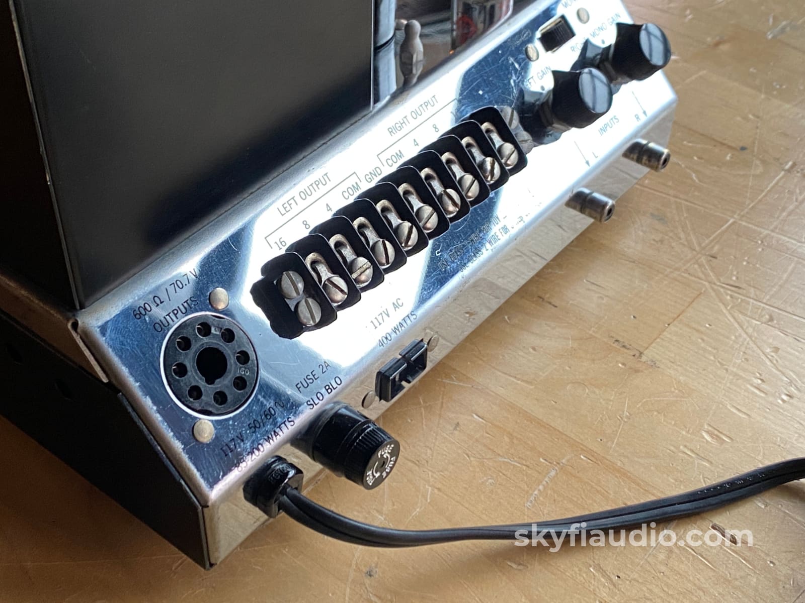 Mcintosh Mc225 Vintage Tube Amplifier From Abkco Music & Records - The Rolling Stones And More!