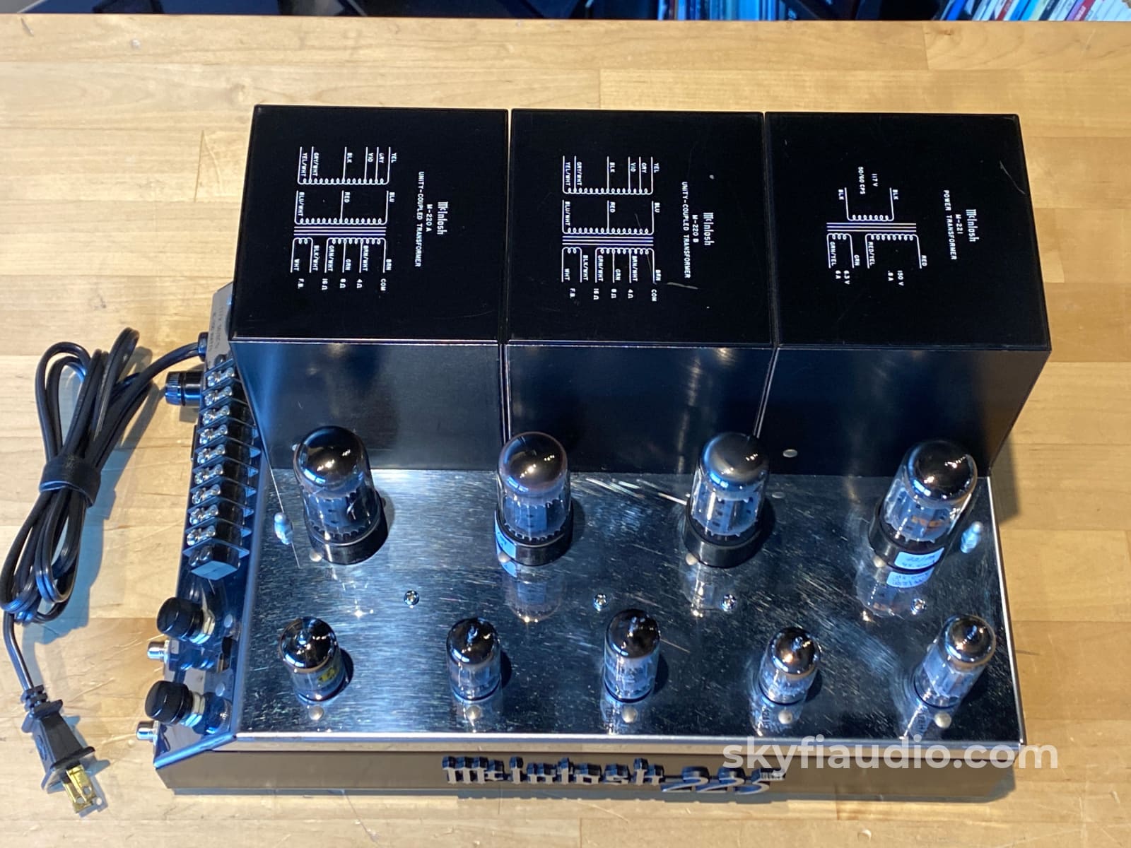 Mcintosh Mc225 Vintage Tube Amplifier - Fully Restored