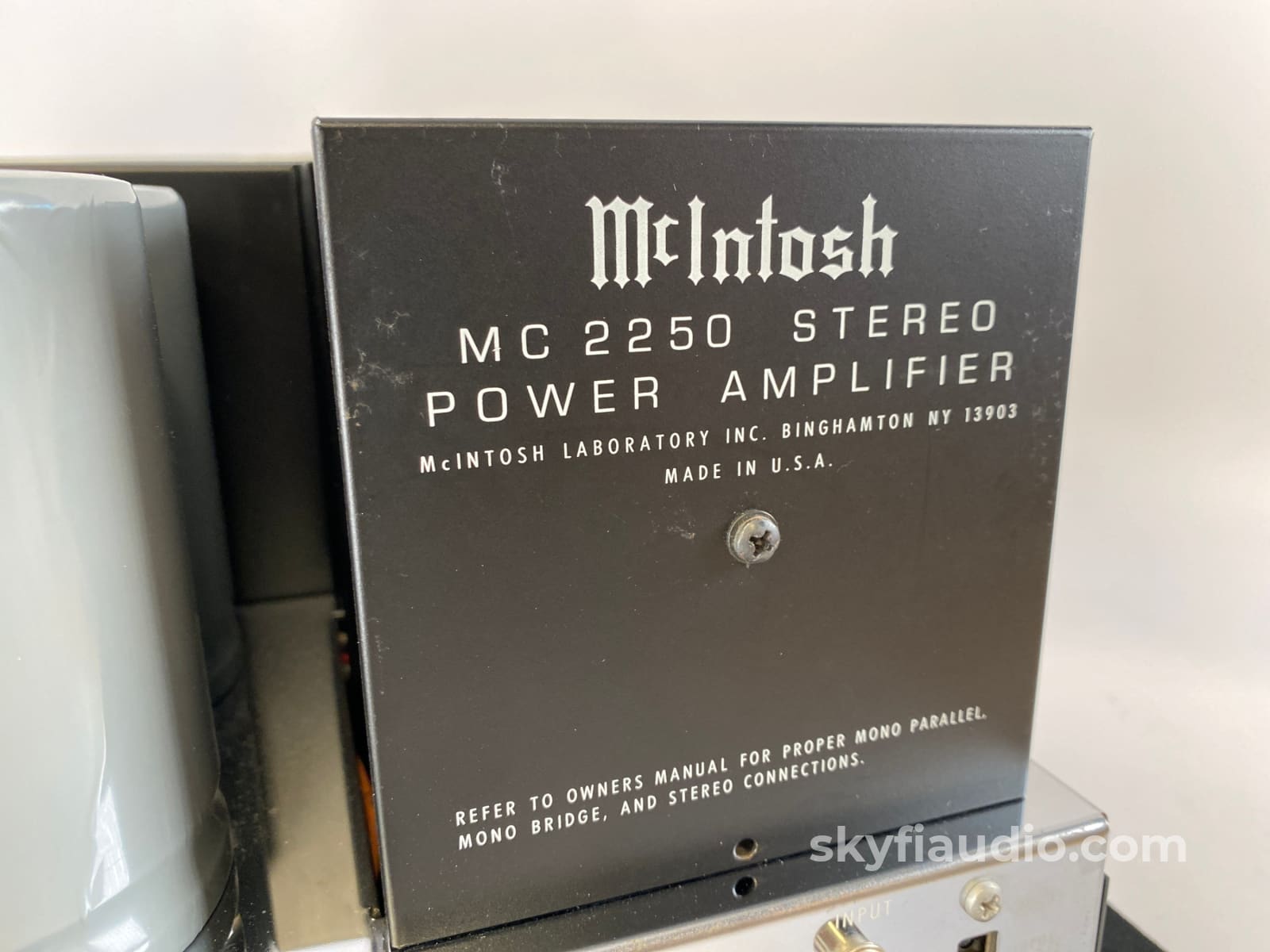 Mcintosh Mc2250 Amplifier - Under 500 In Existence Serviced And Super Clean