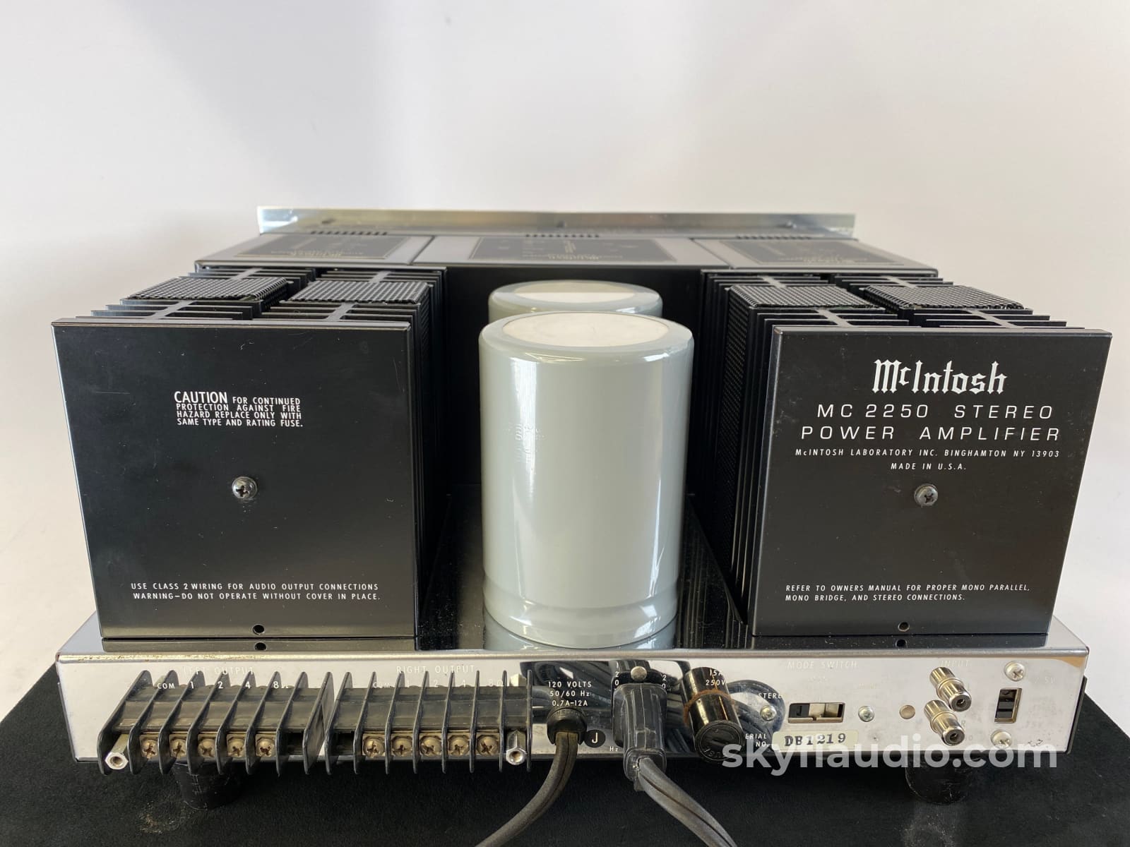 Mcintosh Mc2250 Amplifier - Under 500 In Existence Serviced And Super Clean