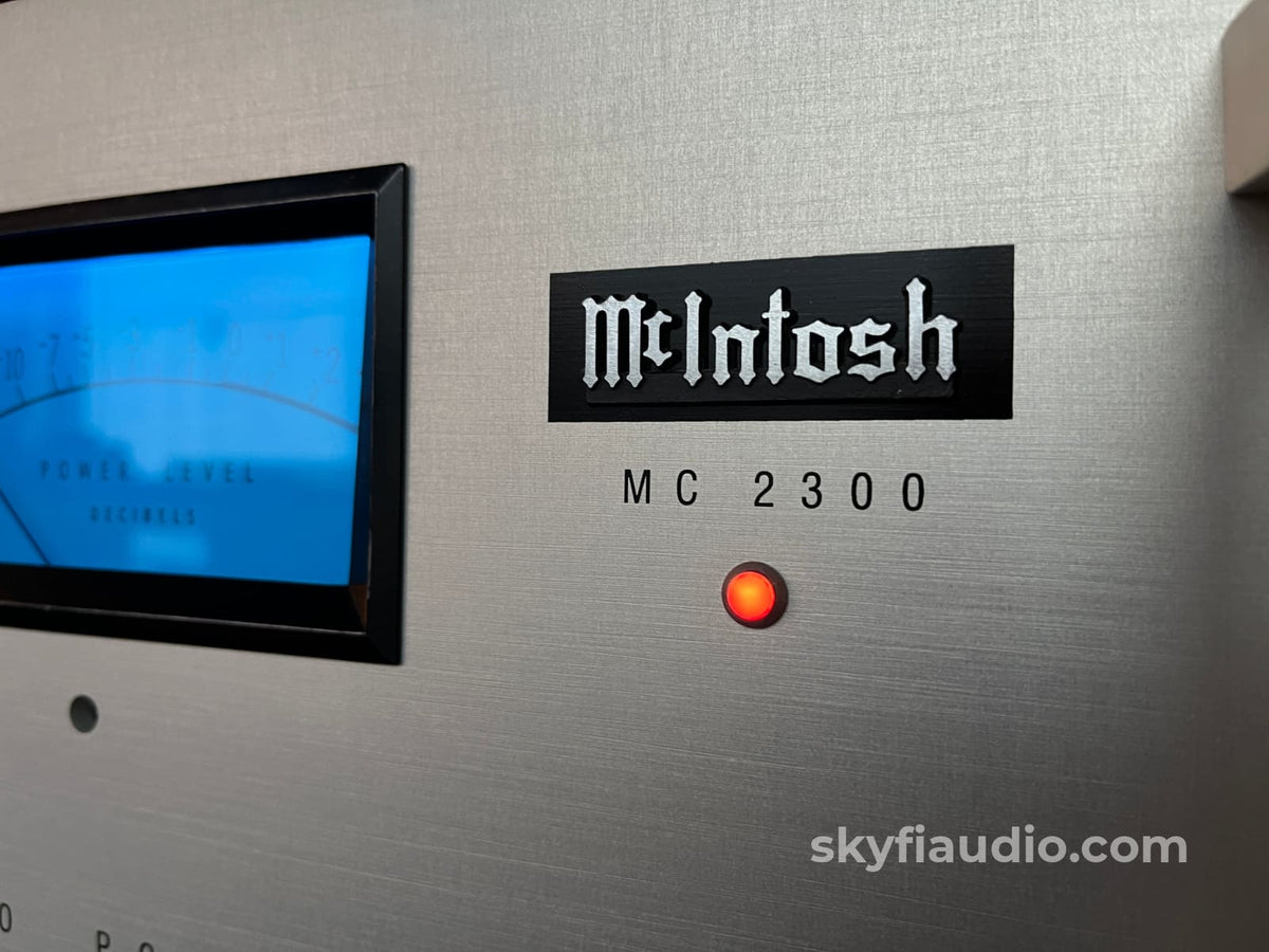 Mcintosh Mc2300 Amplifier - Restored And Upgraded Grateful Dead ’Wall Of Sound’