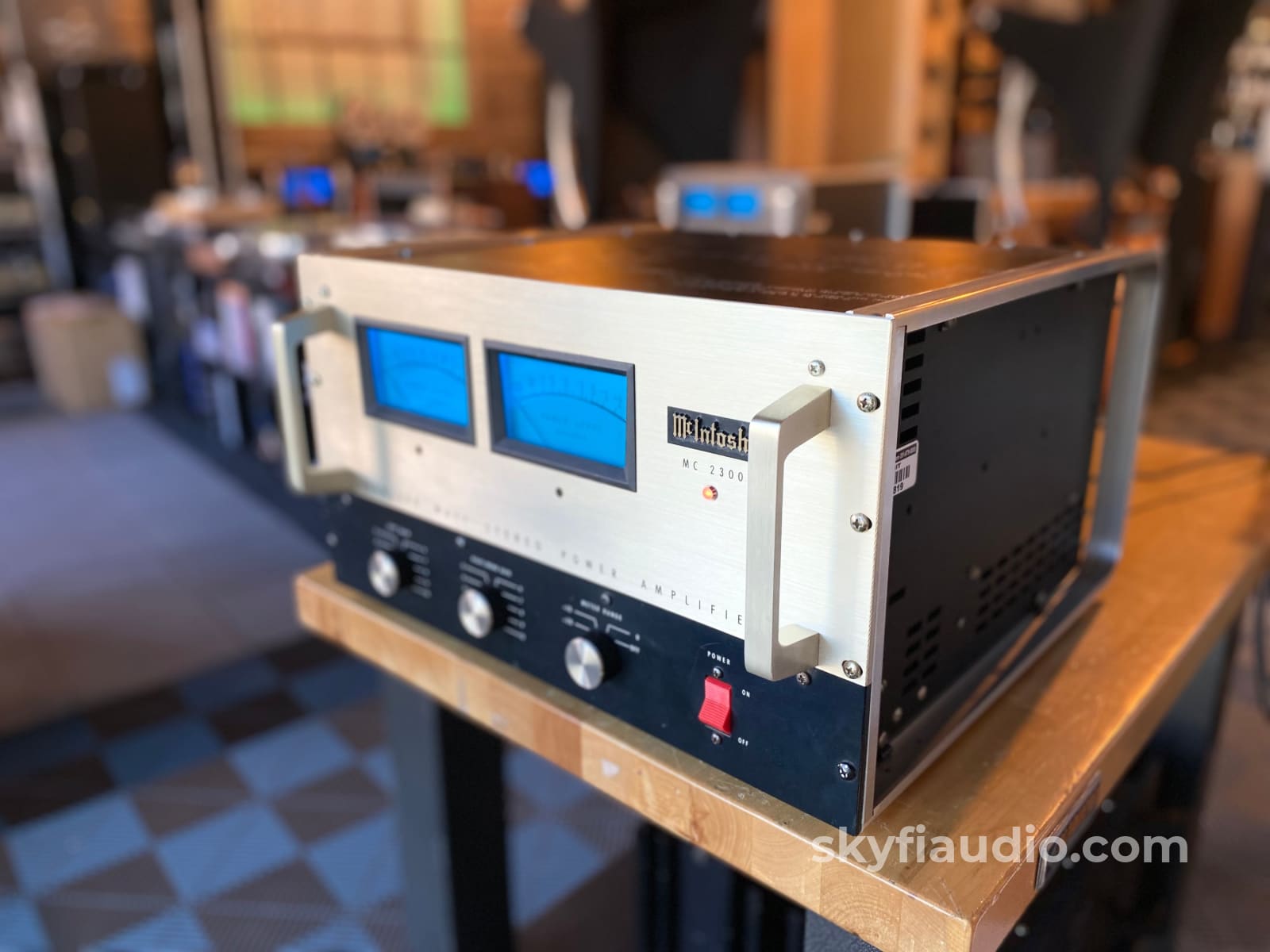 McIntosh MC2300 Solid State Amplifier - Restored and Upgraded