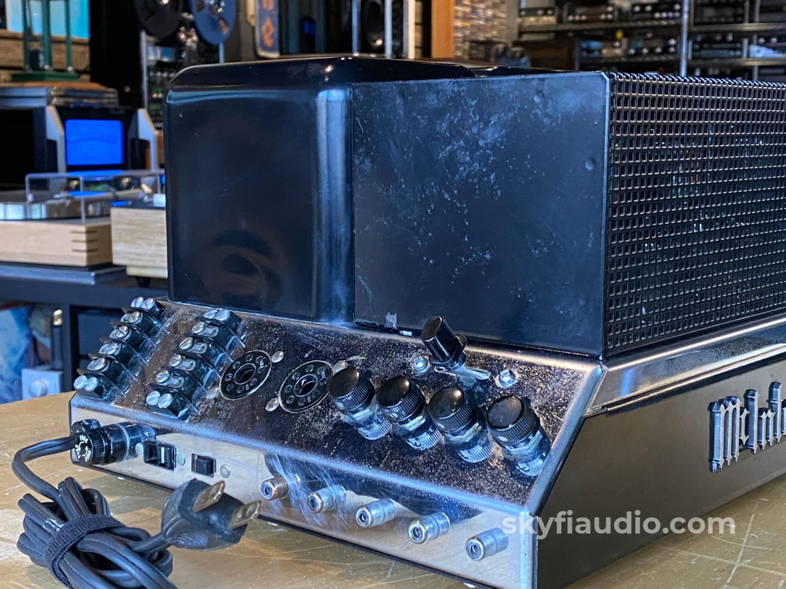 McIntosh MC240 Tube Amplifier - Electronically Restored with Tube Cage