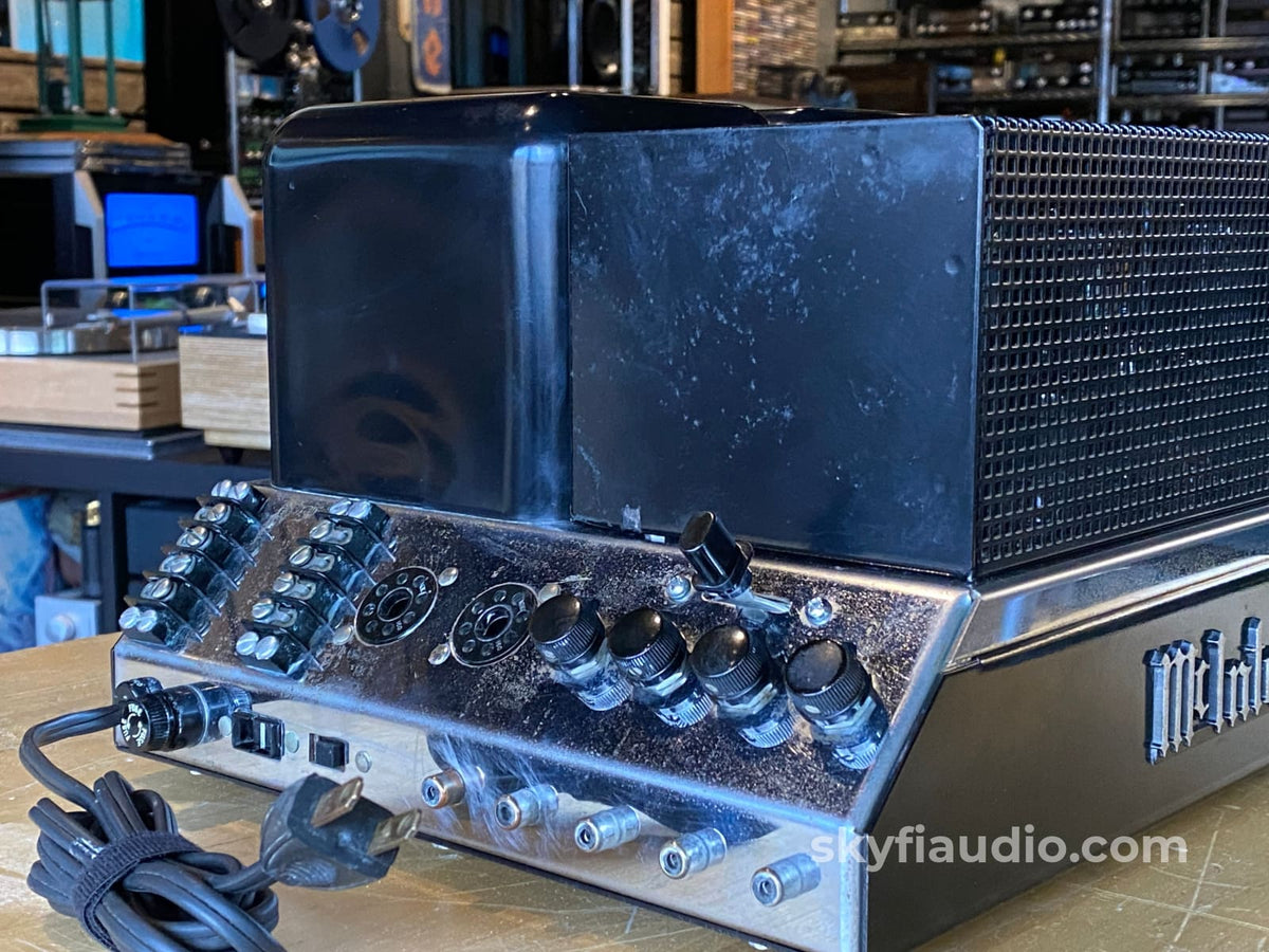 Mcintosh Mc240 Tube Amplifier - Electronically Restored Includes Cage