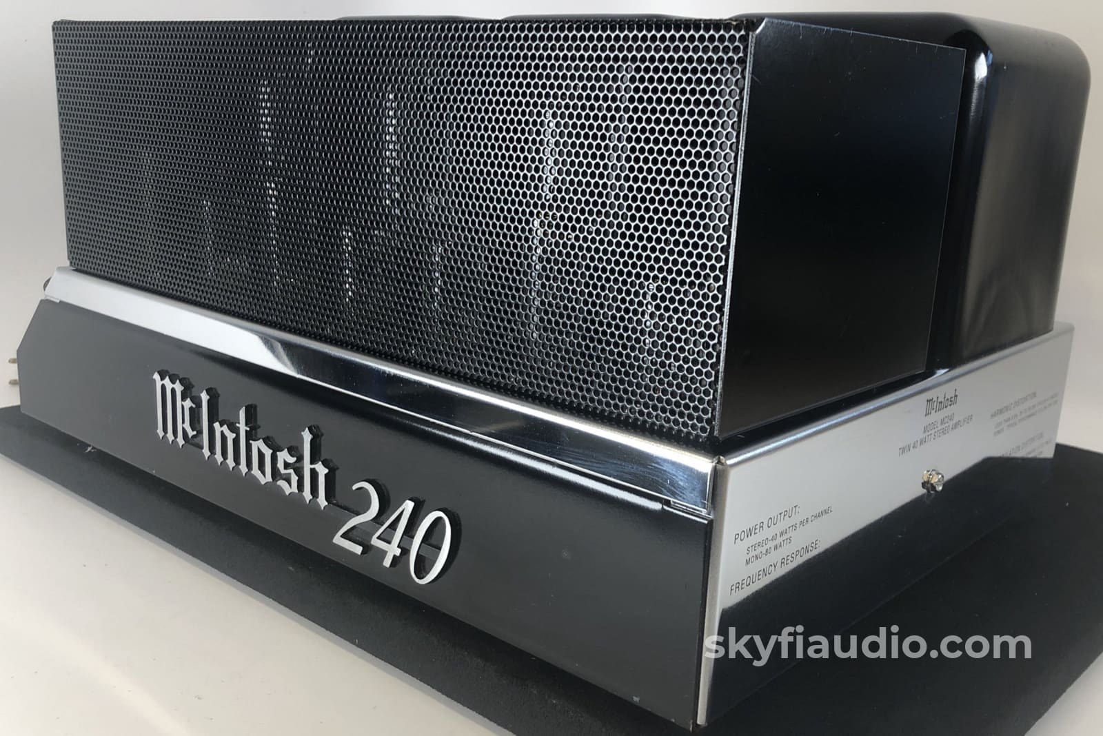 Mcintosh Mc240 Tube Amplifier - Vintage Beauty Full Restoration