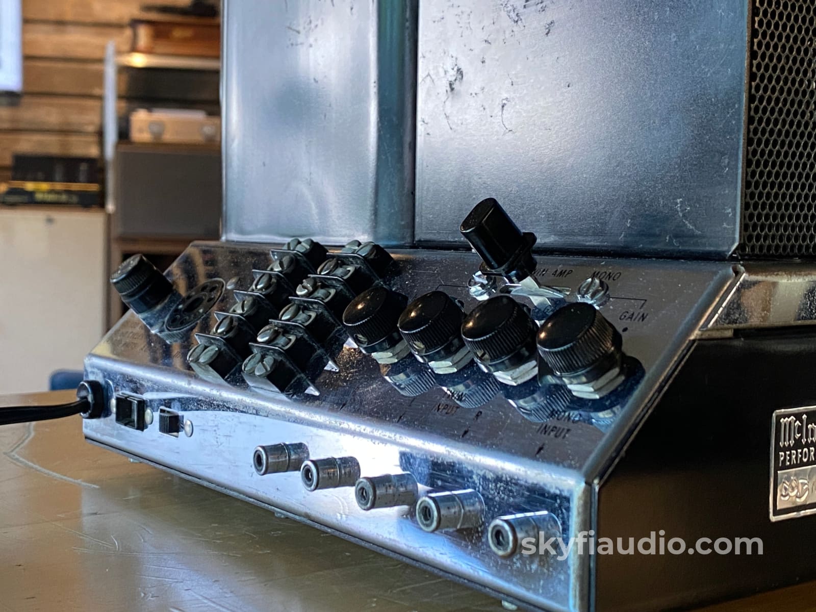 McIntosh 240 真空管アンプビンテージ McIntosh MC240 Vintage Tube Amp - SkyFi Restored w/Premium Vintage Tub