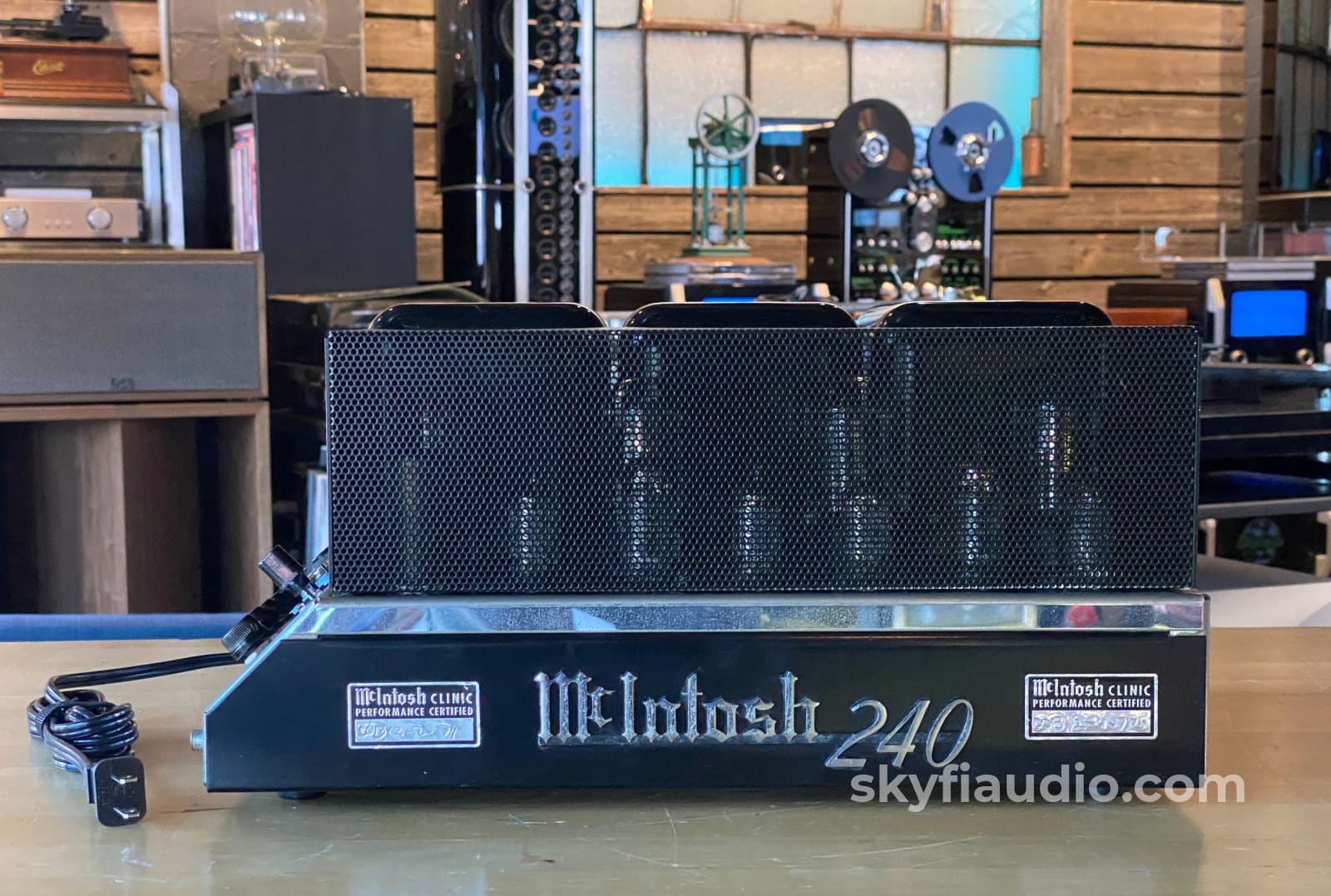 McIntosh MC240 Vintage Tube Amp - SkyFi Restored w/Premium Vintage Tub