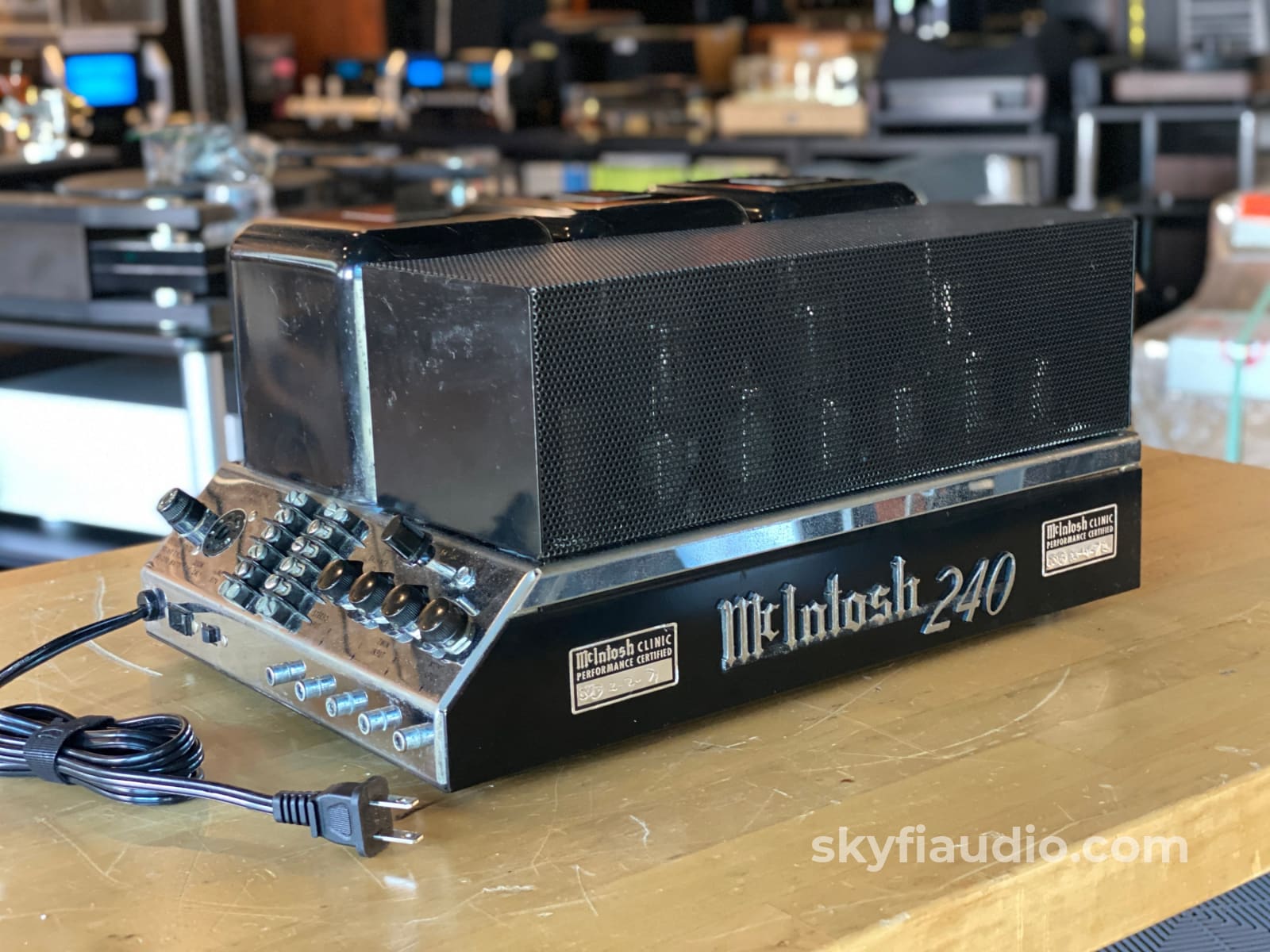 McIntosh MC240 Vintage Tube Amp - SkyFi Restored w/Premium Vintage Tub