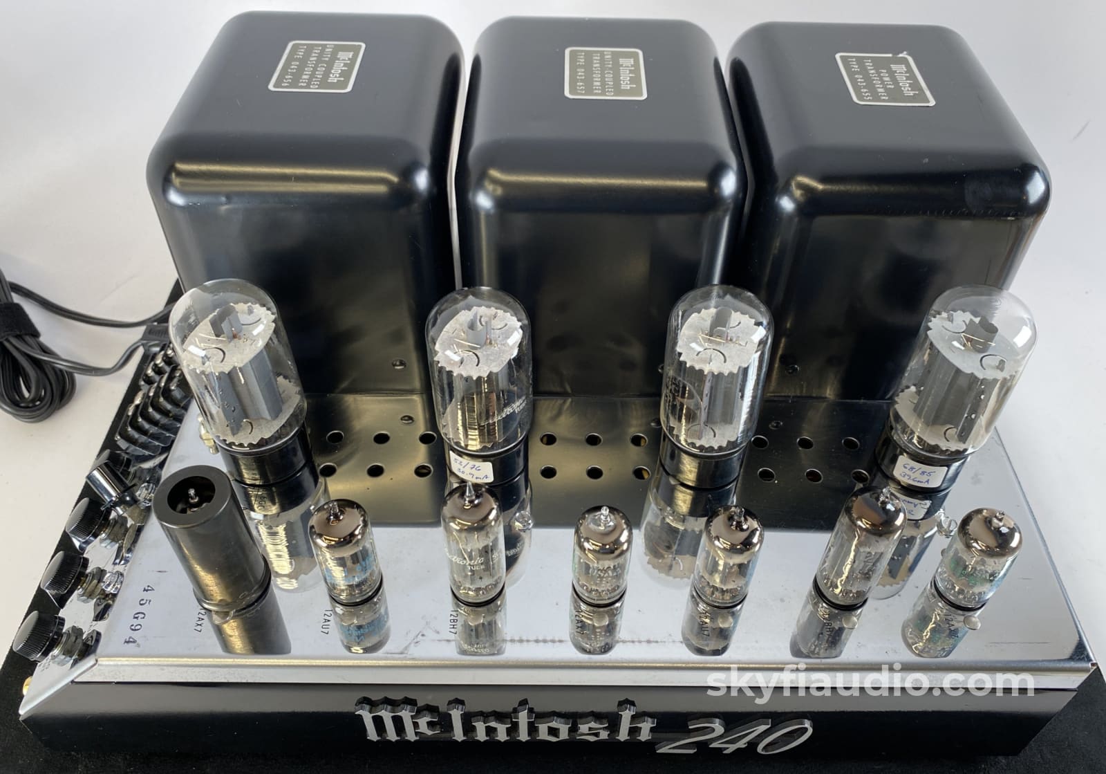 Mcintosh Mc240 Vintage Tube Amplifier - Serviced Collector Piece