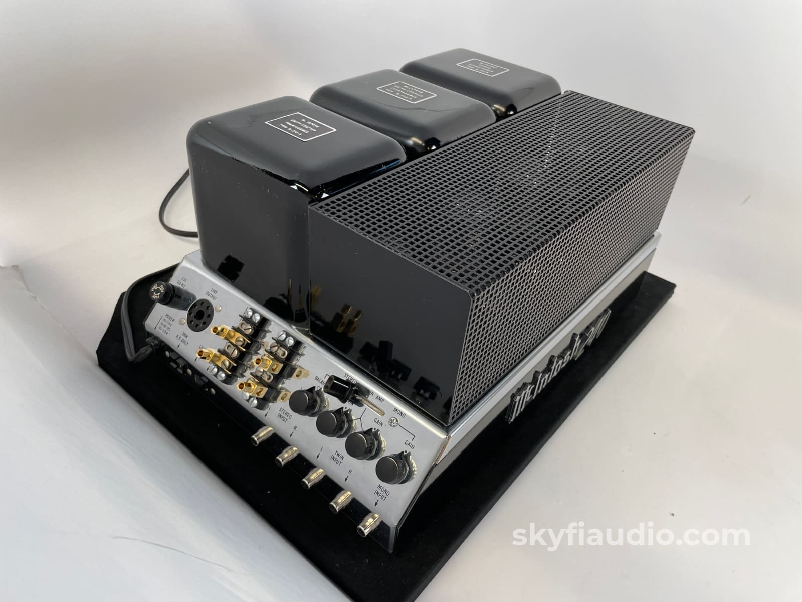 Mcintosh Mc240 Vintage Tube Amplifier With Telefunken Tubes