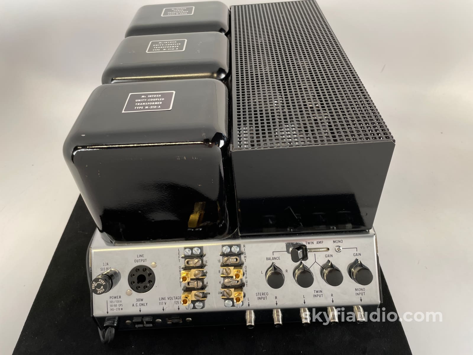 McIntosh MC240 Vintage Tube Amplifier with Telefunken Tubes