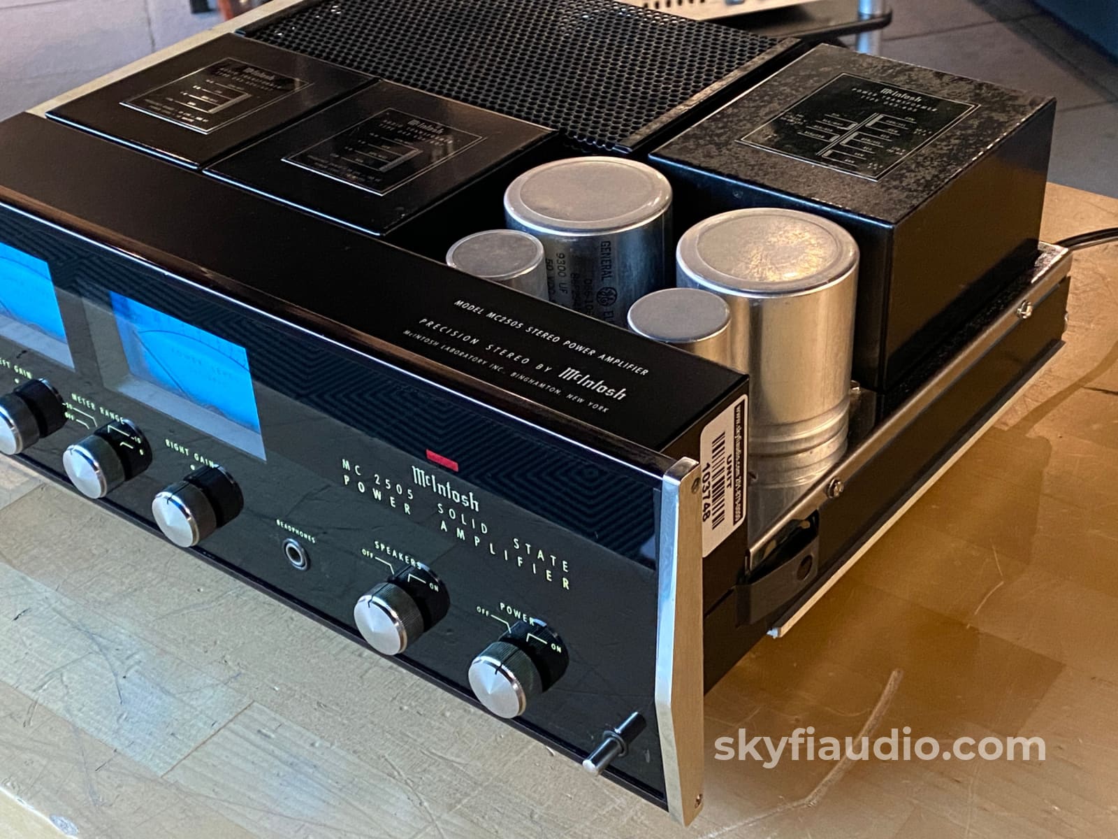 McIntosh MC2505 Solid Stage Vintage Amplifier - Serviced