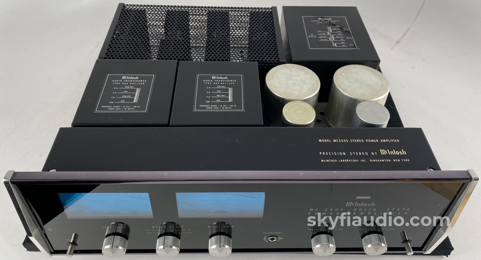 McIntosh MC2505 Vintage Solid State Amplifier, Serviced and Very Clean