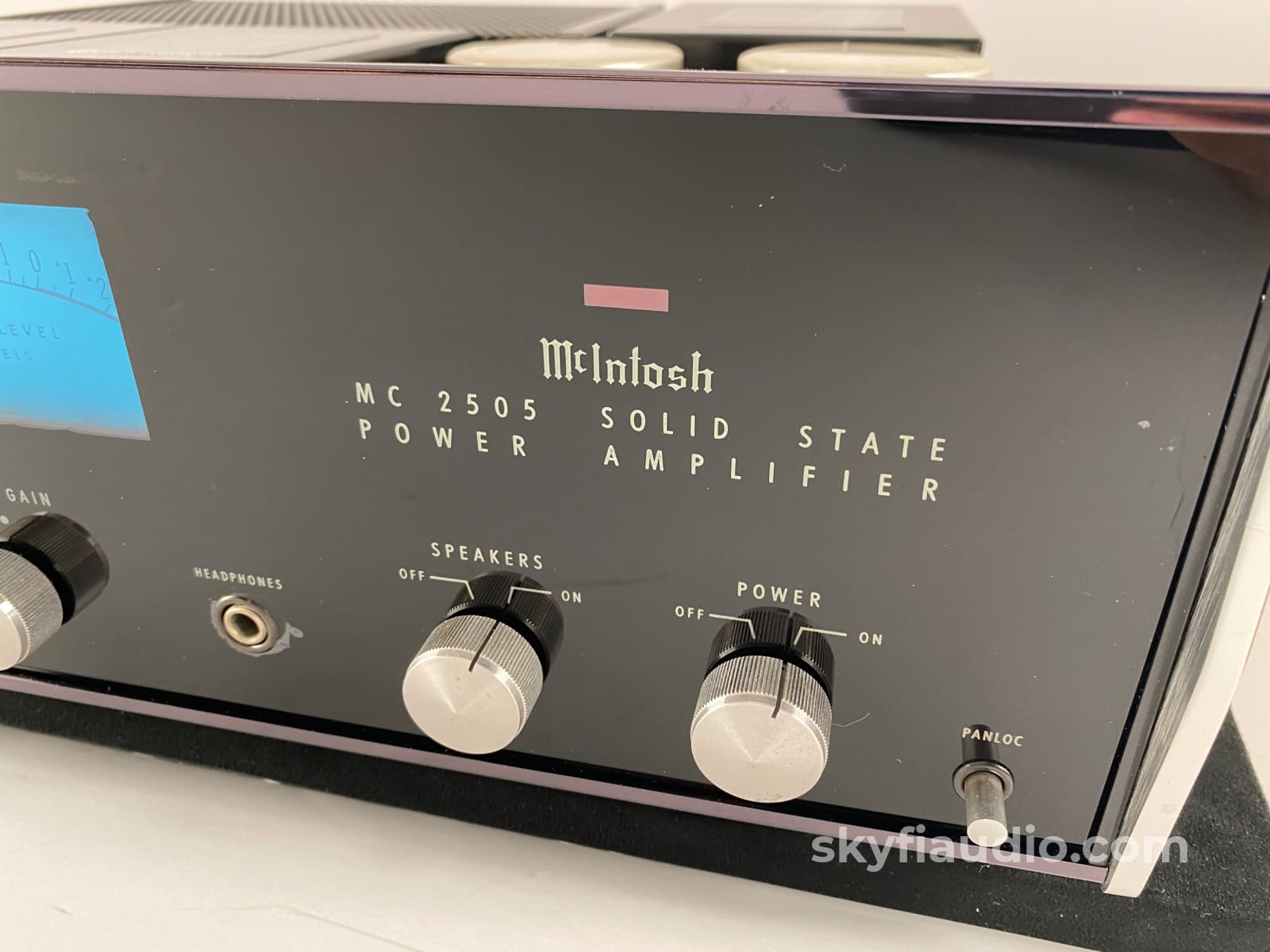 McIntosh MC2505 Vintage Solid State Amplifier, Serviced and Very Clean