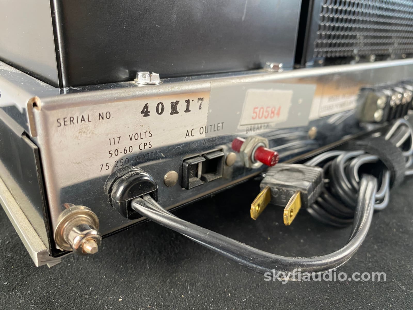 Mcintosh Mc2505 Vintage Solid State Amplifier Serviced And Very Clean