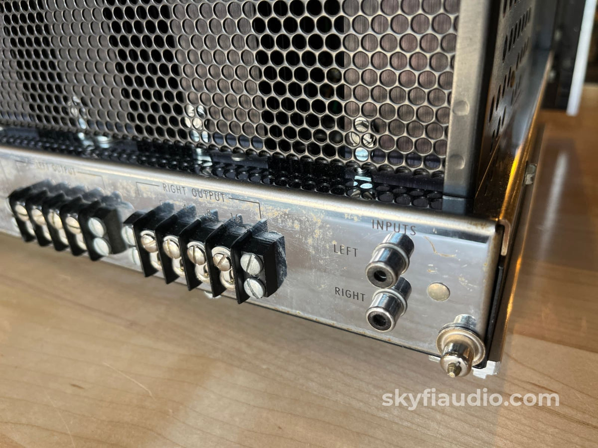 McIntosh MC2505 Vintage Solid State Amplifier - Serviced Late Serial - Amplifier