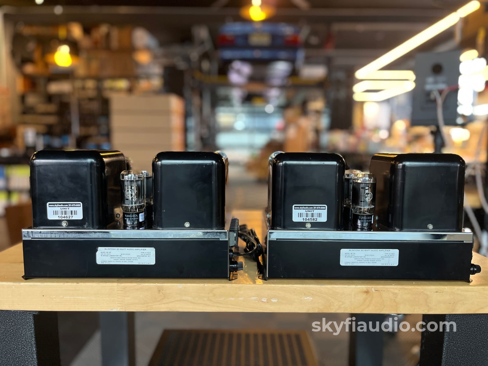 Mcintosh Mc30 Monoblock Amplifier Pair - Electronically Restored By Skyfi