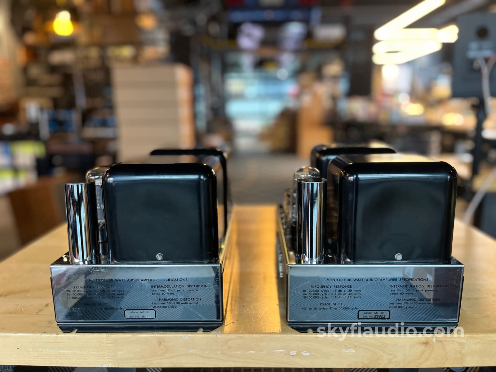Mcintosh Mc30 Monoblock Amplifier Pair - Electronically Restored By Skyfi