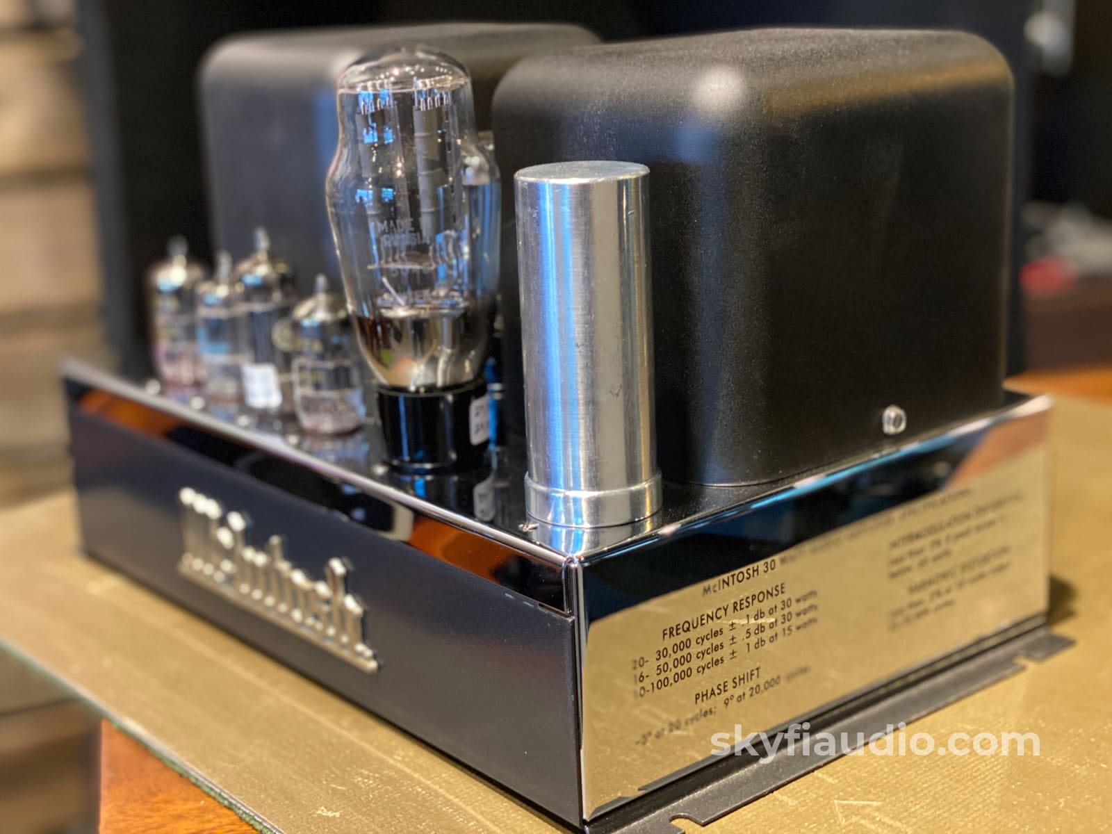 Mcintosh Mc30 Vintage Tube Monoblock Amplifiers - Restored Amplifier