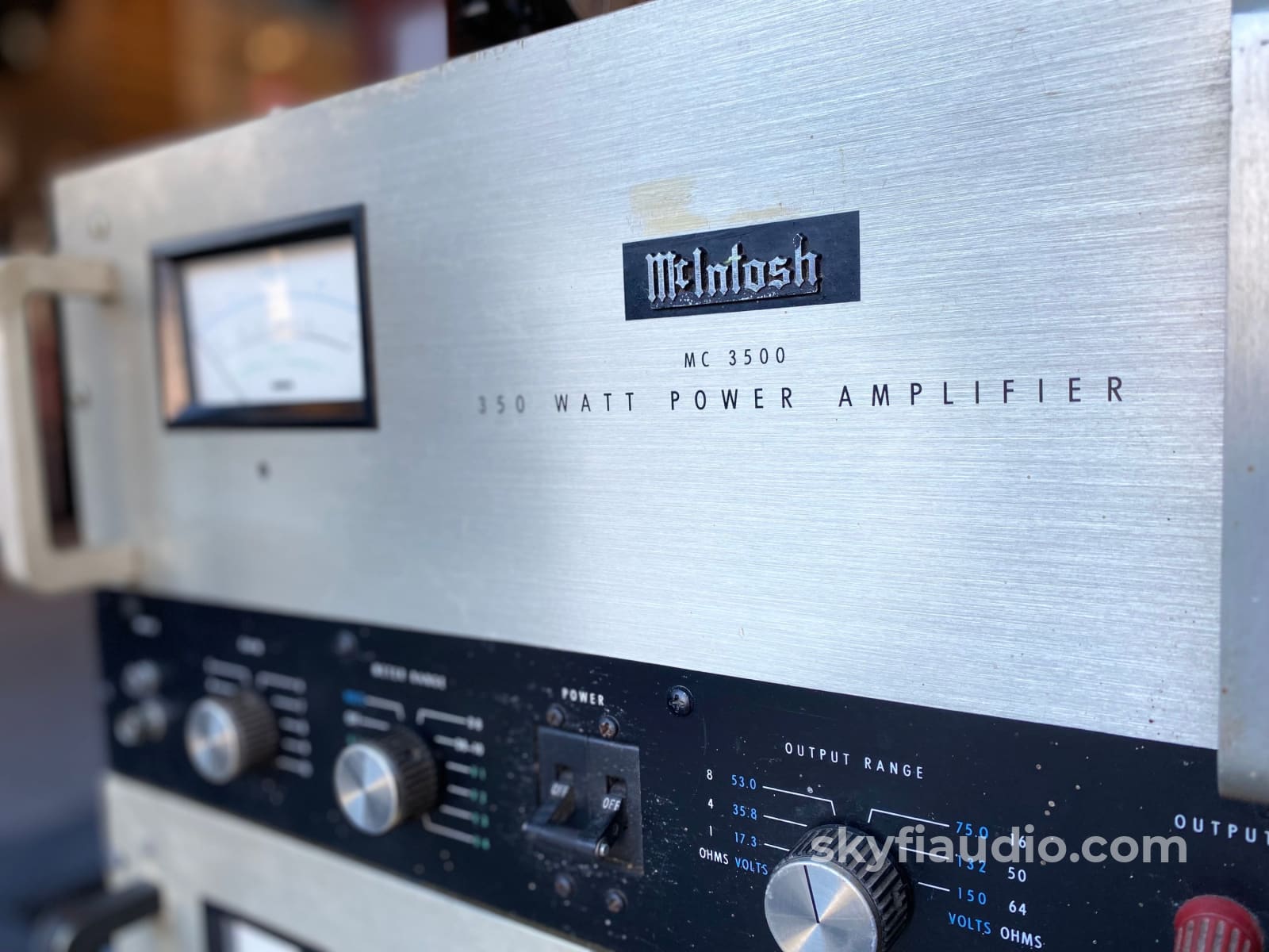 Mcintosh Mc3500 Legendary Vintage Tube Mono Amplifiers - Unmolested Call For Restoration Options