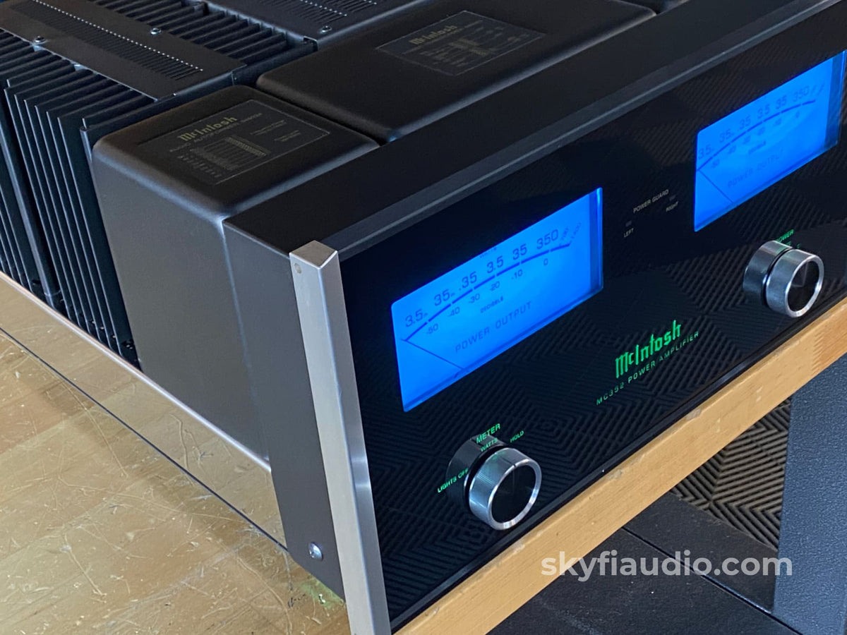 Mcintosh Mc352 Double Balanced Solid State Amplifier With 350W X 2!