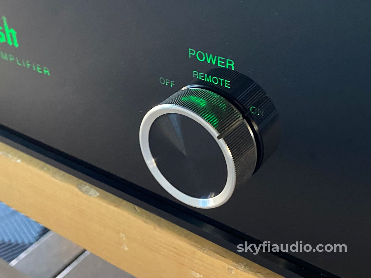 Mcintosh Mc352 Double Balanced Solid State Amplifier With 350W X 2!