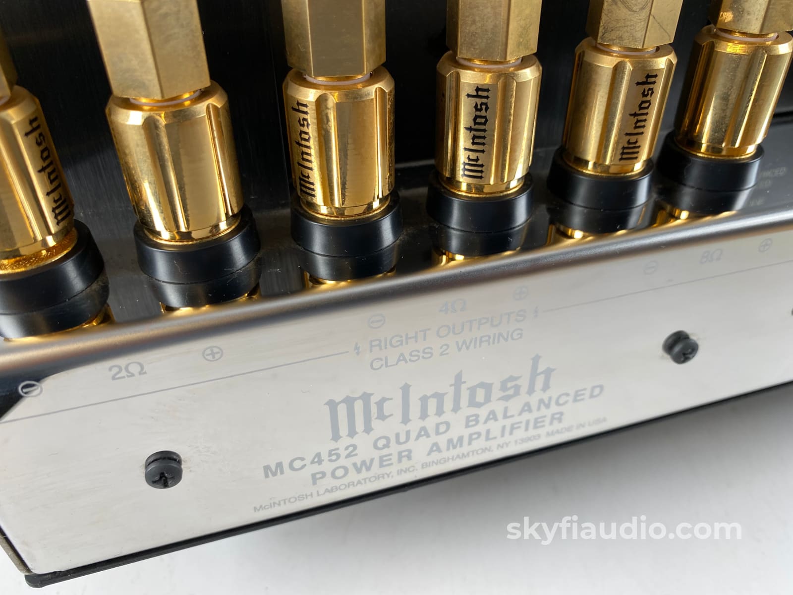 Mcintosh Mc452 Quad Balanced Power Amplifier 450W!