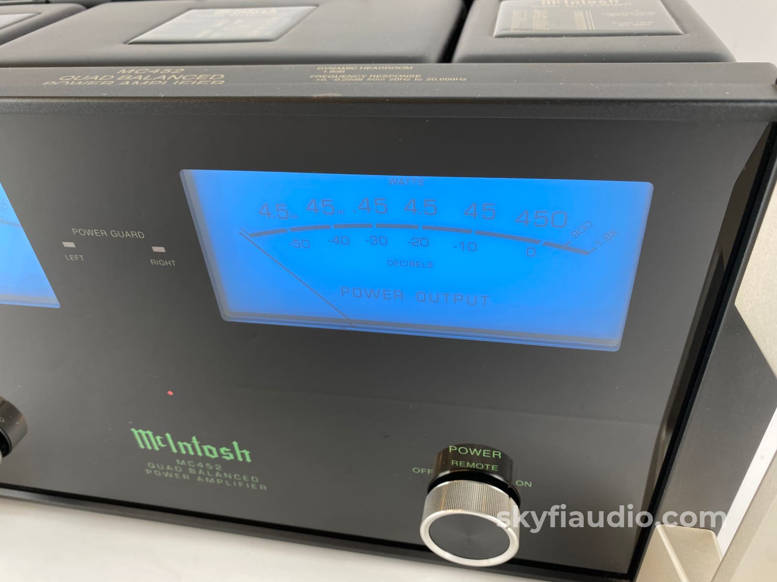 Mcintosh Mc452 Quad Balanced Power Amplifier 450W!