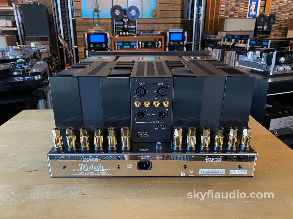 Test Mc452 Amplifier