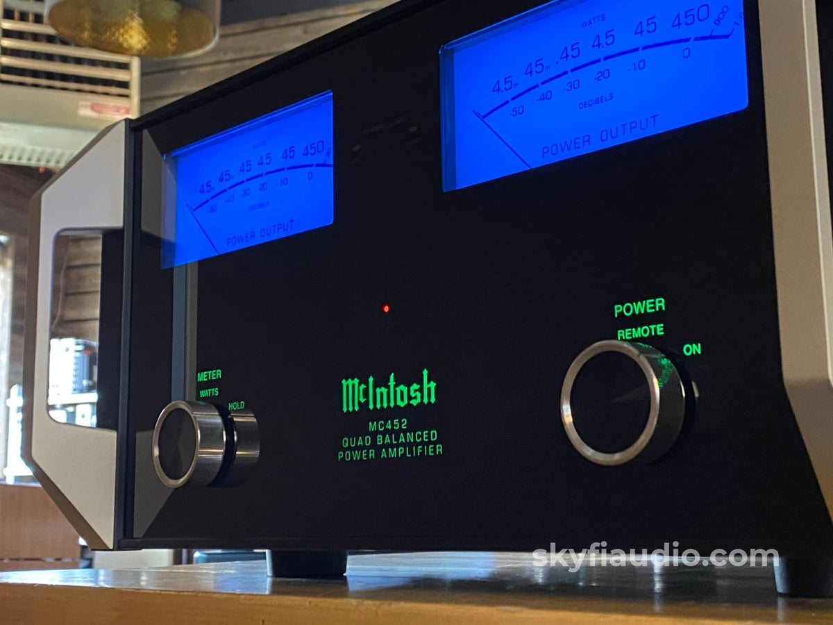 Test Mc452 Amplifier