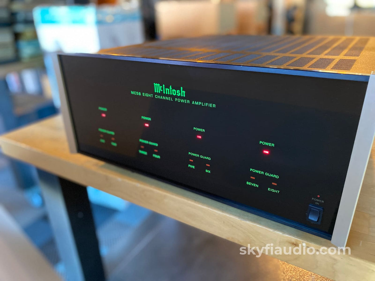 Mcintosh Mc58 Eight Channel Amplifier