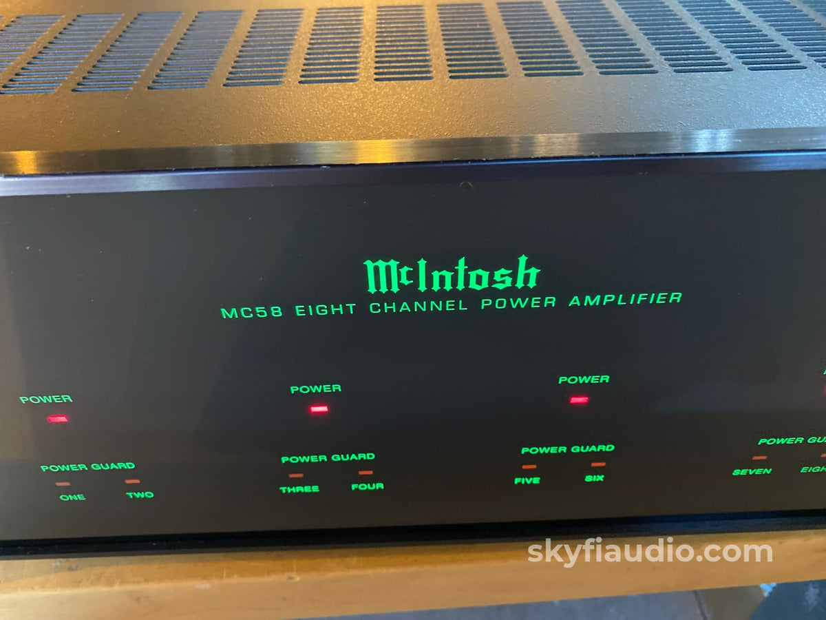 Mcintosh Mc58 Eight Channel Amplifier