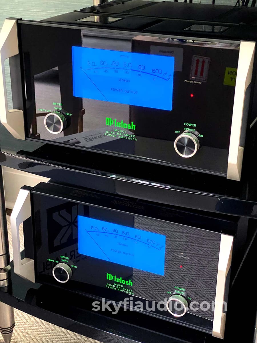 Mcintosh Mc601 Monoblock Amplifier Set - Like New And Boxed
