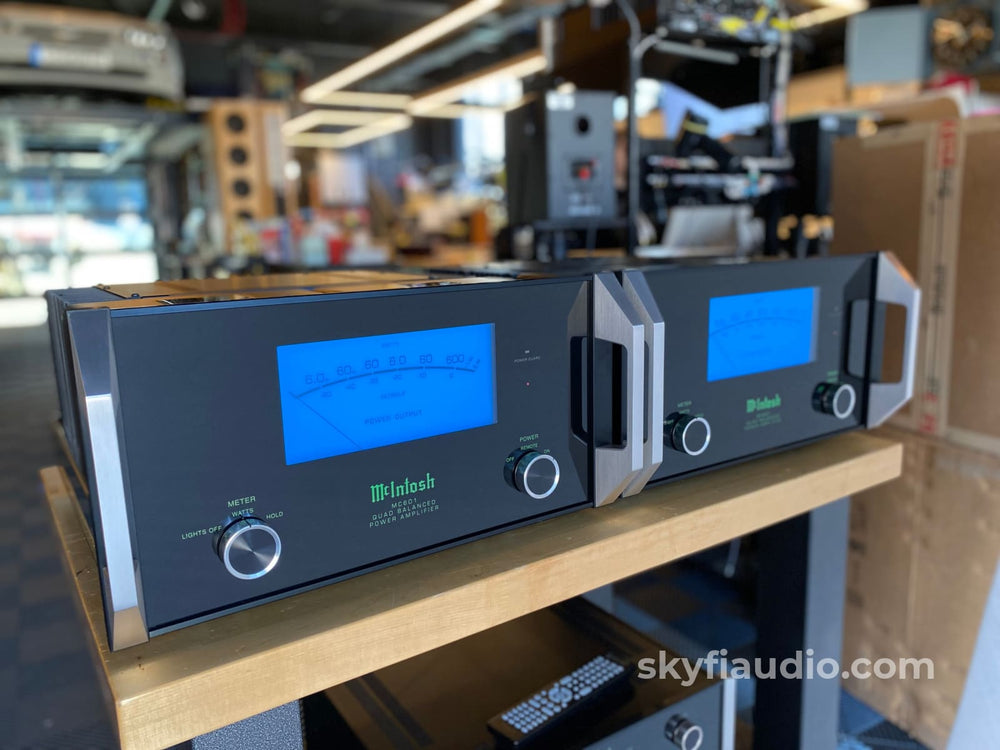 McIntosh MC601 Quad Balanced Monoblock Amplifier Set
