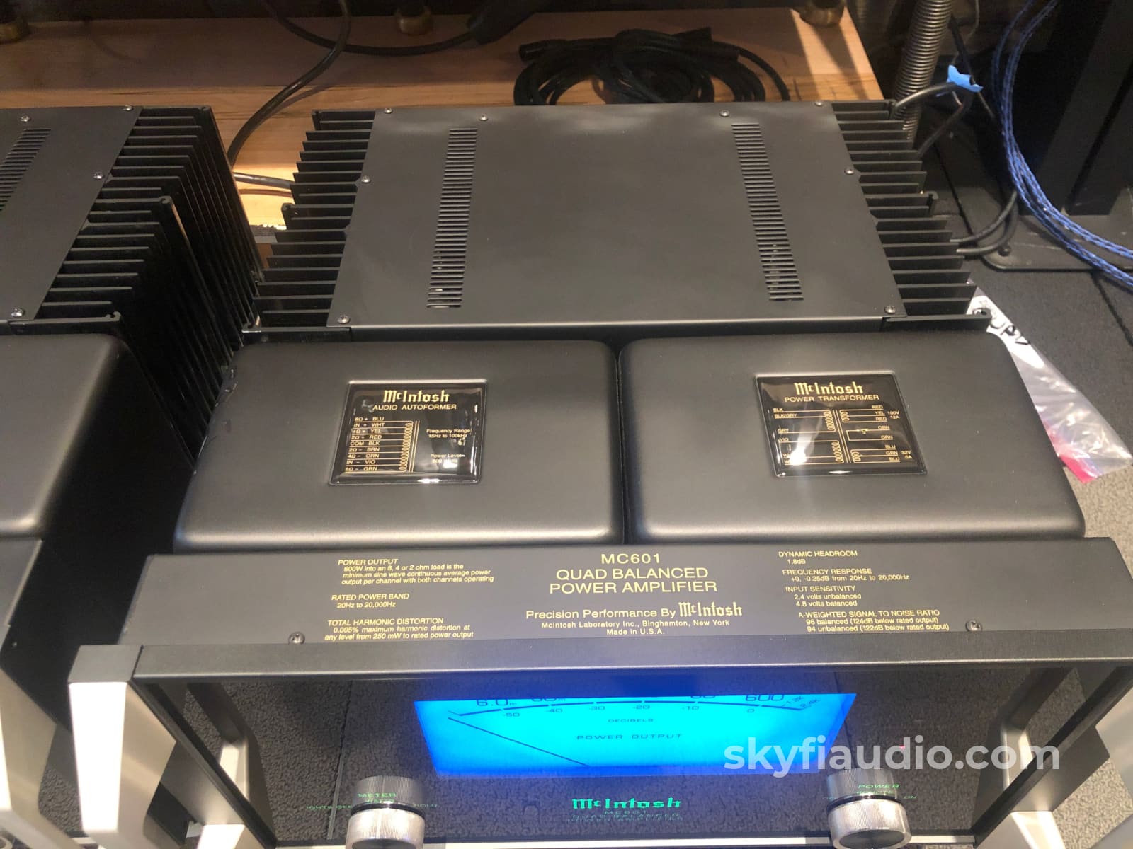 Mcintosh Mc601 Quad Balanced Monoblock Amplifiers - Wow!! Amplifier