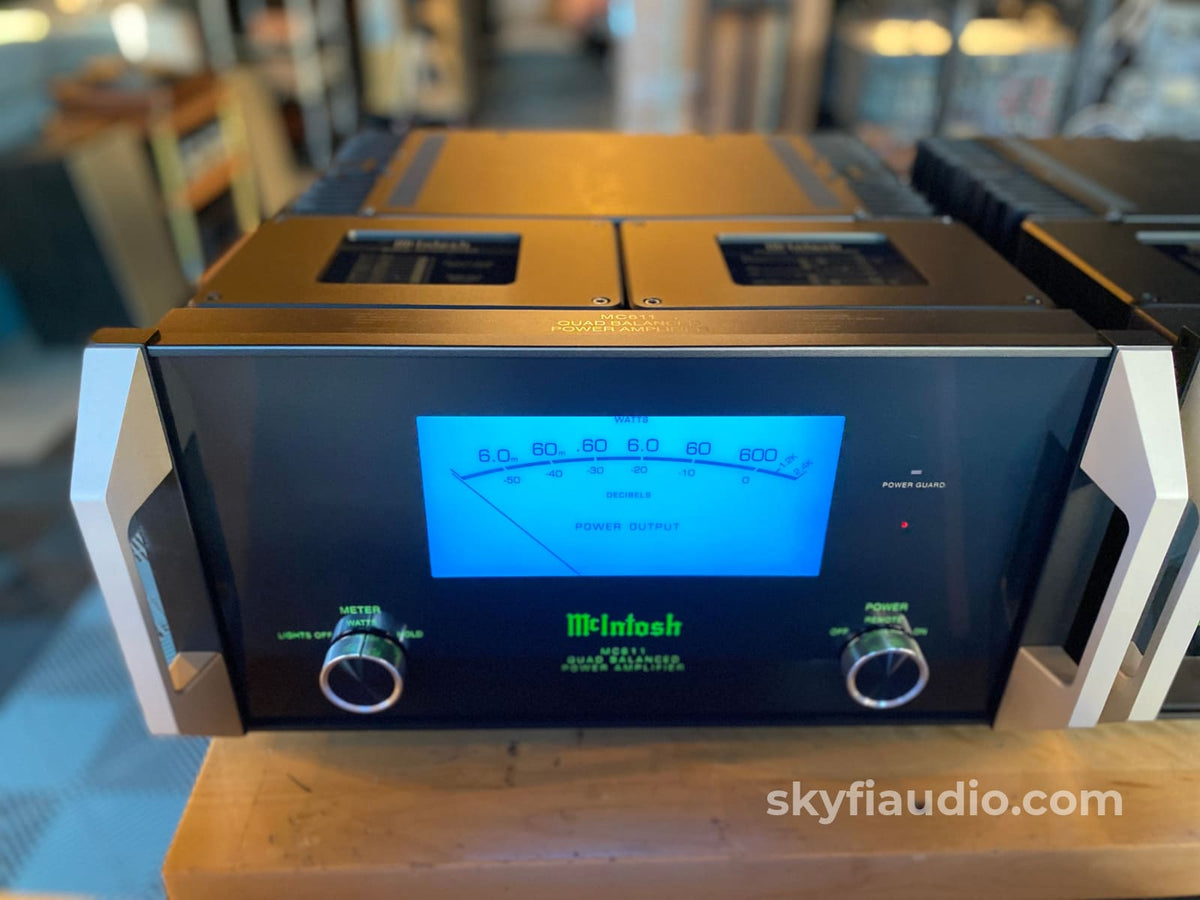 Mcintosh Mc-611 Quad Balanced Monoblock Amplifiers Lnib - In Store Only Amplifier