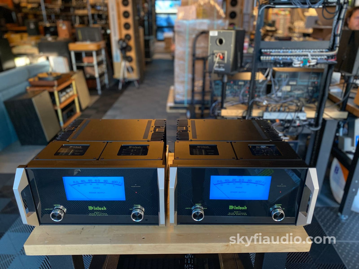 Mcintosh Mc-611 Quad Balanced Monoblock Amplifiers Lnib - In Store Only Amplifier