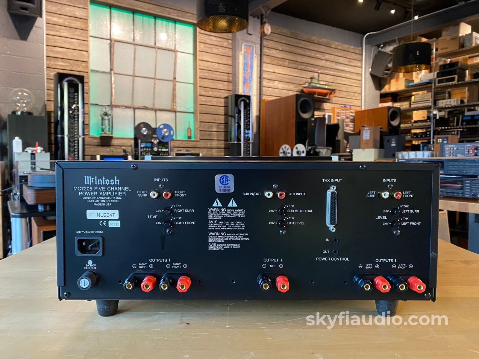 Mcintosh Mc7205 - 5 Channel Thx Certified Home Theater Amplifier