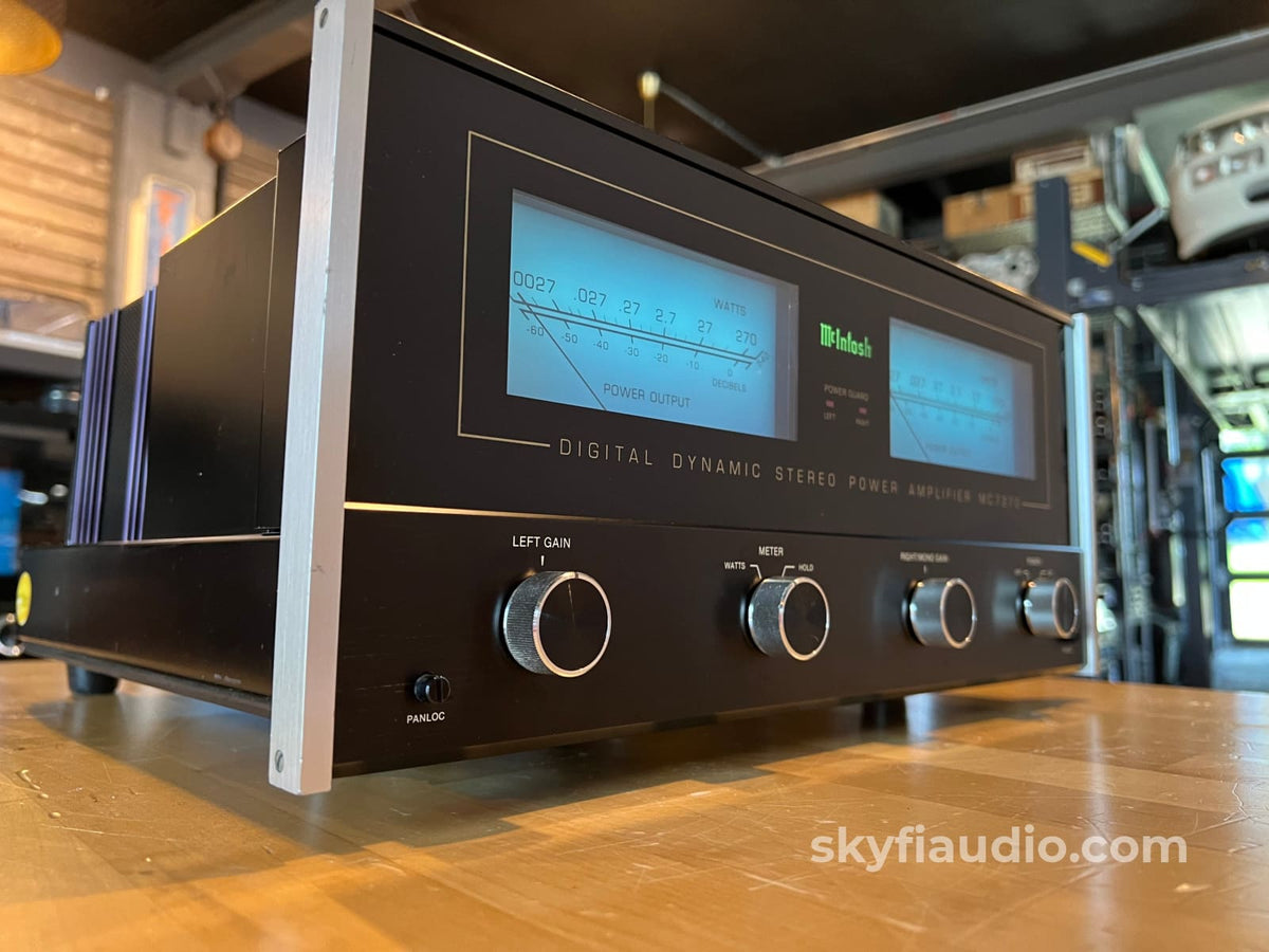 Mcintosh Mc7270 Blue Monster Amplifier Electronically Restored 270W X 2
