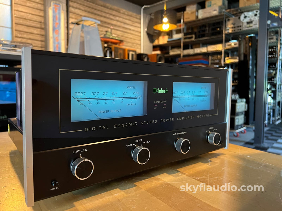 Mcintosh Mc7270 Blue Monster Amplifier Electronically Restored 270W X 2