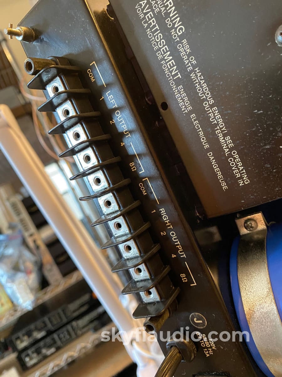 Mcintosh Mc7270 Blue Monster Amplifier Electronically Restored 270W X 2