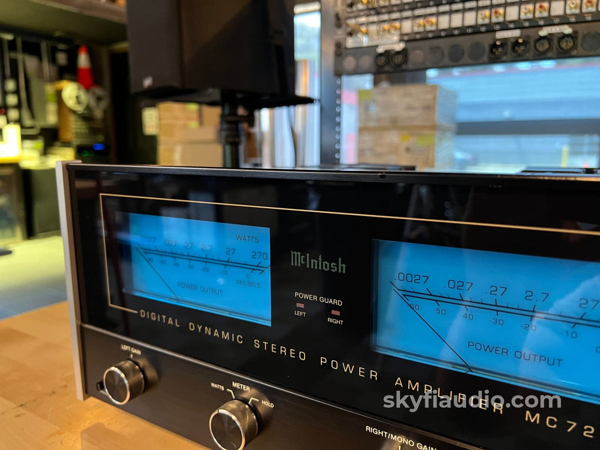 Mcintosh Mc7270 Blue Monster Amplifier Electronically Restored 270W X 2