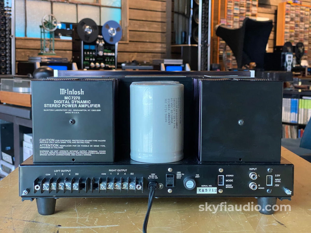 Mcintosh Mc7270 - Super Clean 270W X 2 Best Mc Amp From This Era Amplifier
