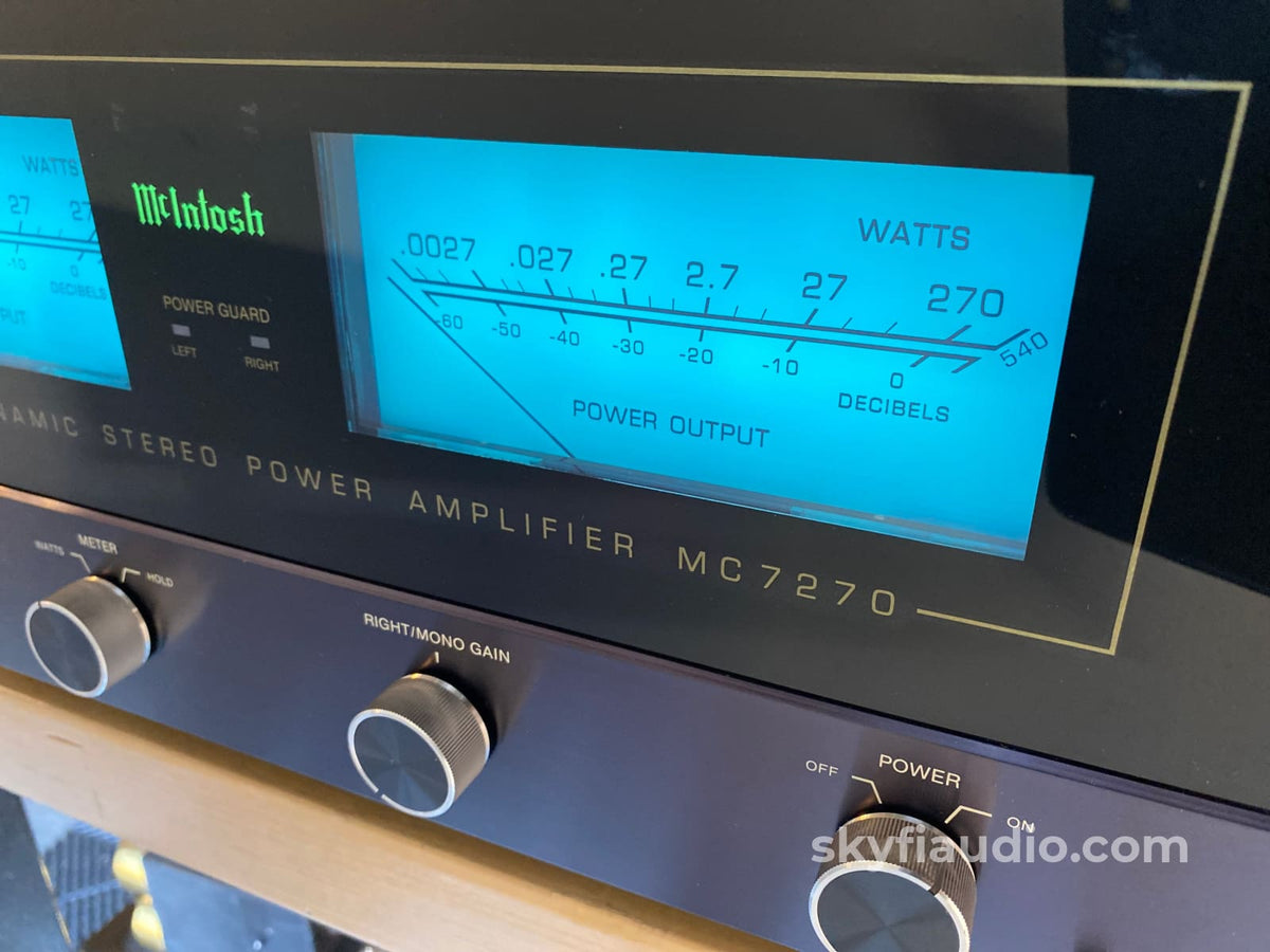 Mcintosh Mc7270 - Super Clean 270Wx2 Best Mc Amp From This Era Amplifier