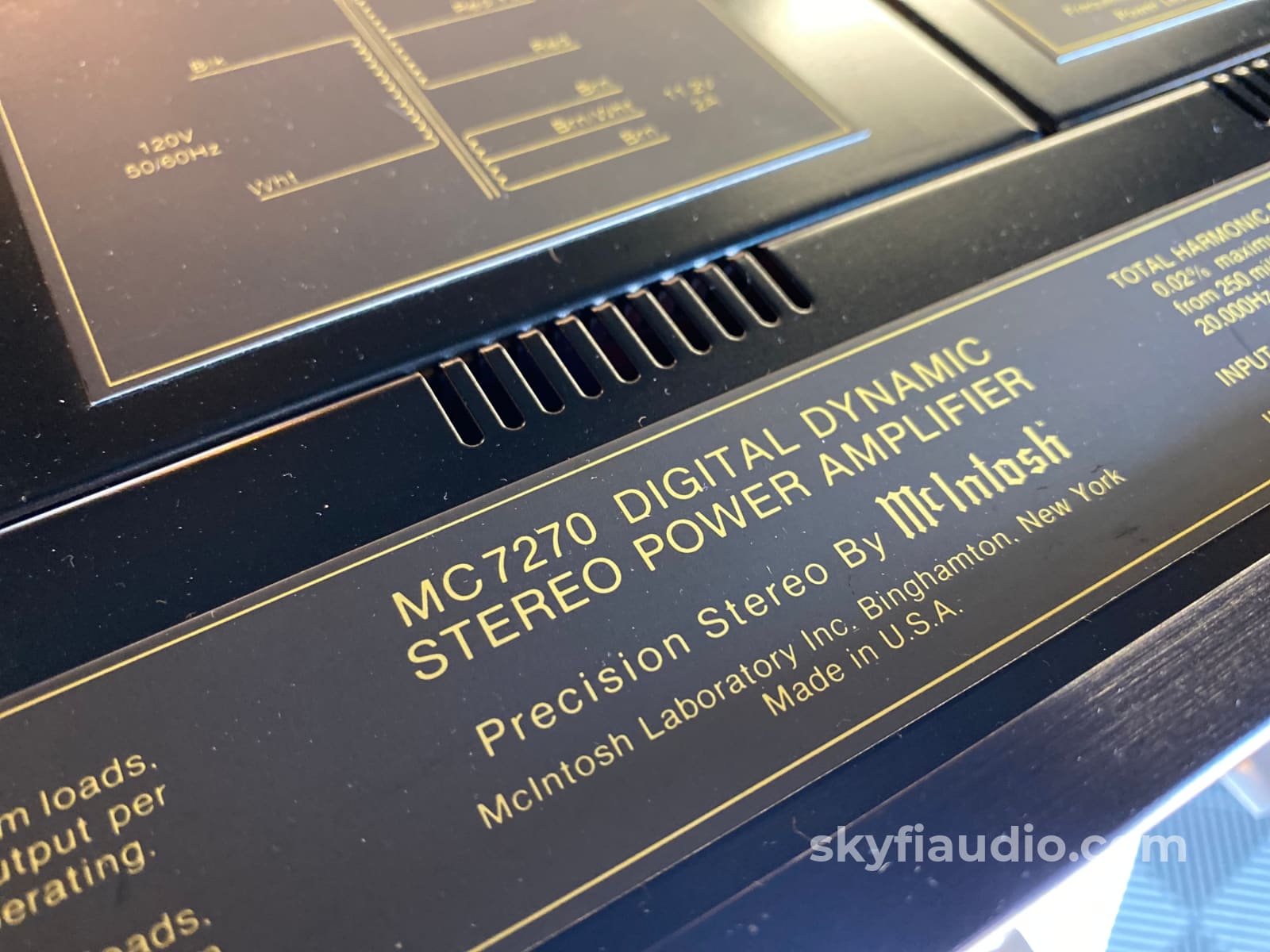 Mcintosh Mc7270 - Super Clean 270Wx2 Best Mc Amp From This Era Amplifier