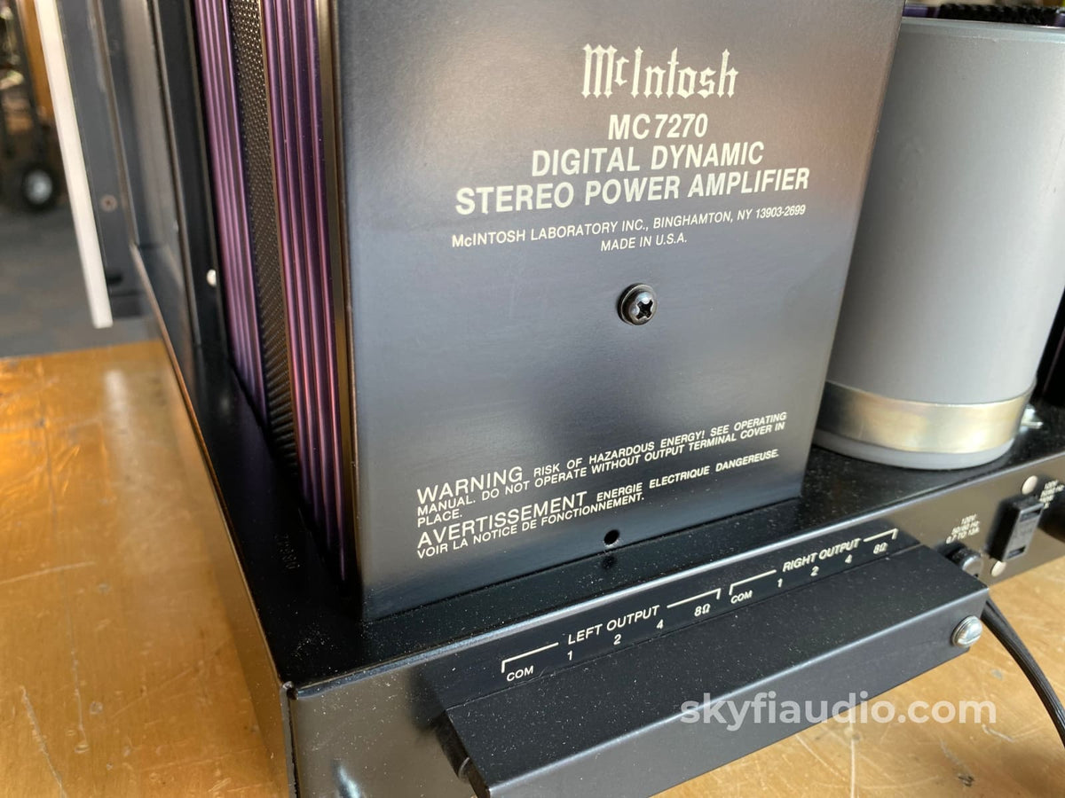 Mcintosh Mc7270 - Super Clean 270Wx2 Best Mc Amp From This Era Recaueuhnjytoagny
