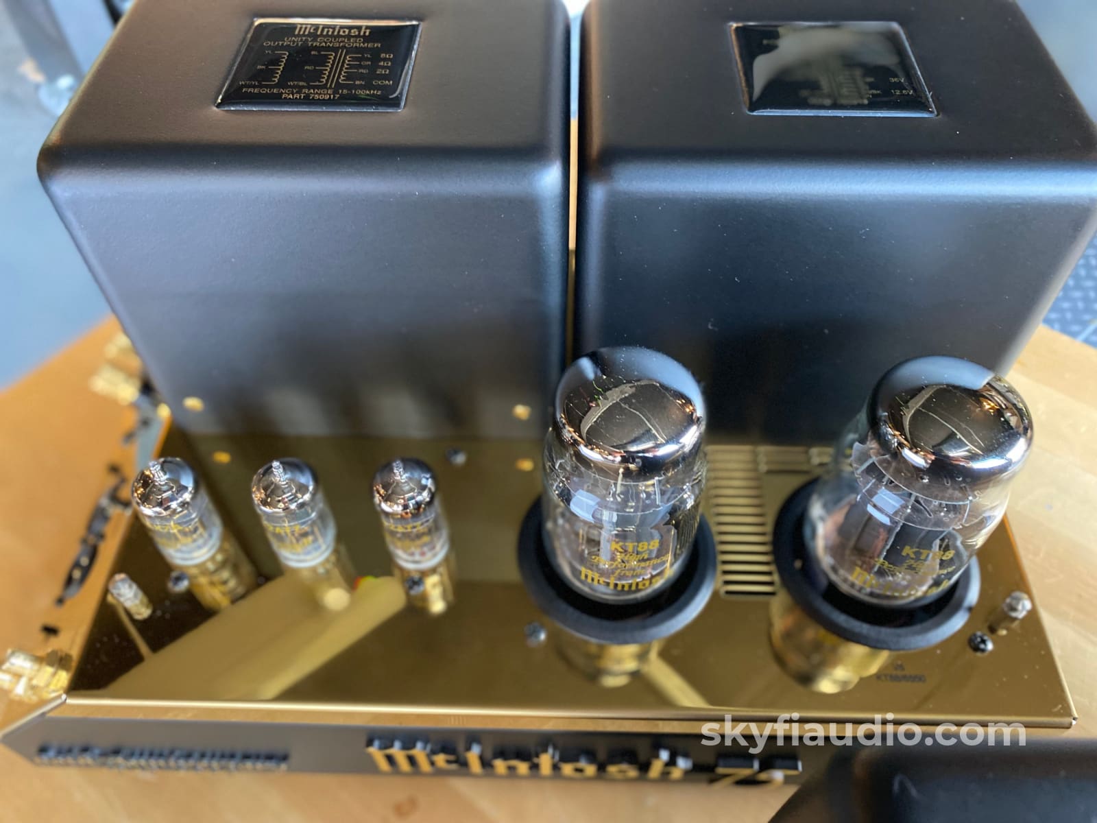 Mcintosh Mc75 Anniversary Edition Tube Monoblocks - Super Collectible! Amplifier