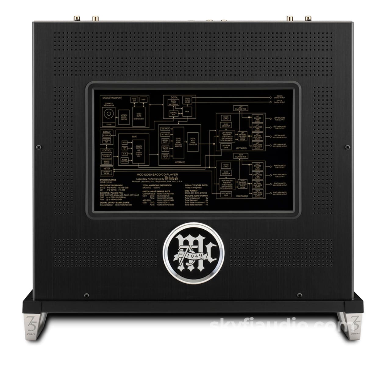 Copy Of Mcintosh Mcd12000 Hybrid Drive Sacd/Cd Player And Reference Dac - New Cd + Digital