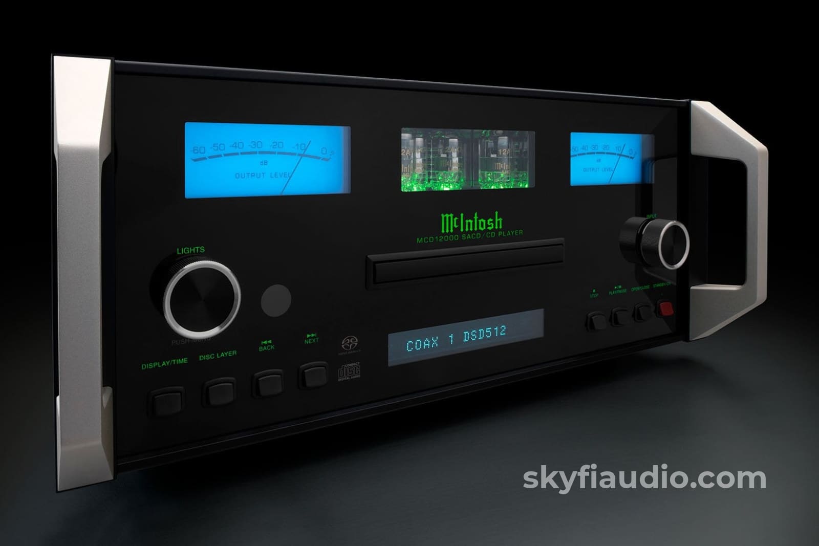 Mcintosh Mcd12000 Hybrid Drive Sacd/Cd Player And Reference Dac Cd + Digital