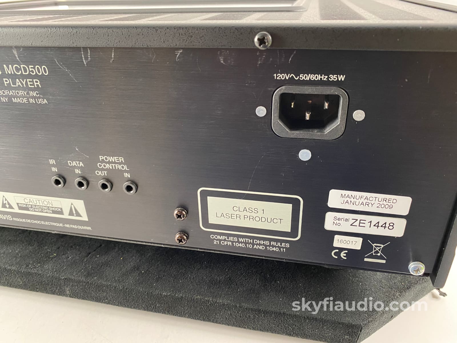 Mcintosh Mcd500 Sacd/Cd Player Complete Package And Fully Serviced Cd + Digital